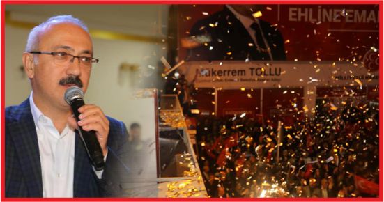 “MİLLETİN EMRİNDE OLANLAR YİNE KAZANACAK”