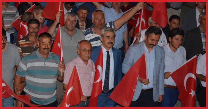 “MİLLETİN YUMRUĞU BALYOZ GİBİ İNMİŞTİR”