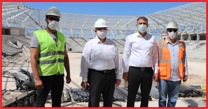 MİLLETVEKİLİ ŞEKER, SPOR YATIRIMLARINI İNCELEDİ