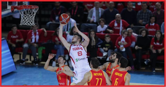 MİLLİ BASKETBOL TAKIMI İSPANYA’YI  DEVİRDİ