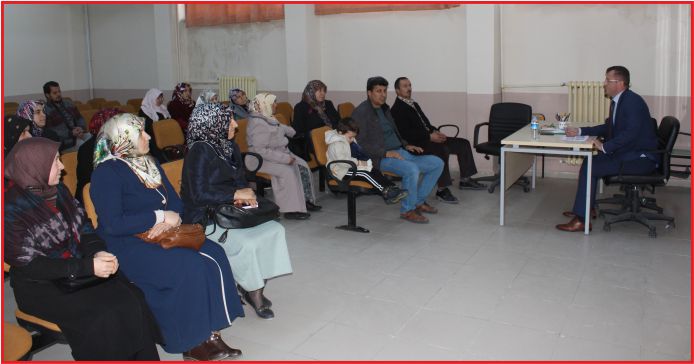 ÖĞRENCİ VELİLERİNE ‘SPOR VE ÇOCUK’ KONUSU ANLATILDI