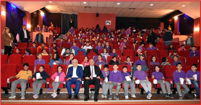 ÖĞRENCİLER BEYAZ PERDEYLE TANIŞTI