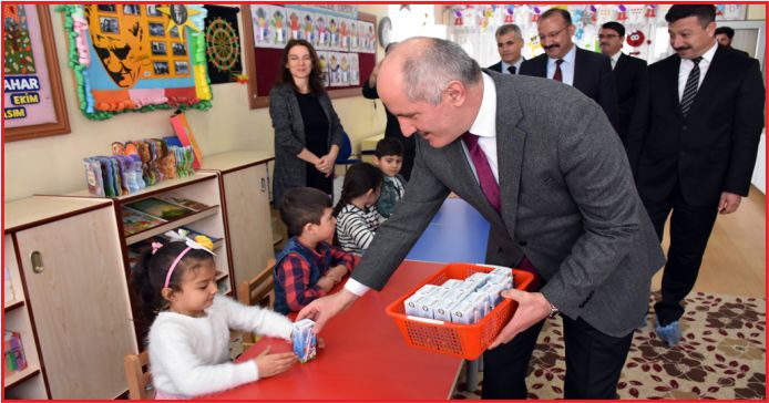 ÖĞRENCİLER OKUL SÜTÜ İLE BÜYÜMEYE DEVAM EDİYOR