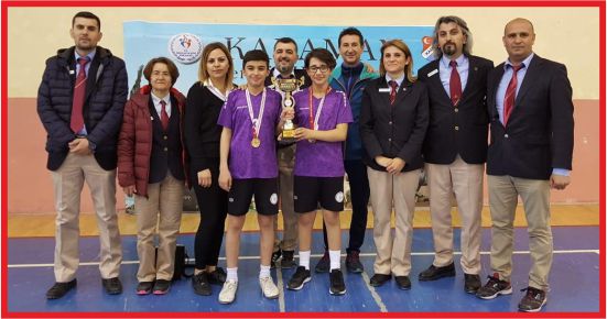 OKULLAR ARASI MASA TENİSİ İL BİRİNCİLİĞİ MÜSABAKALARI SONA ERDİ