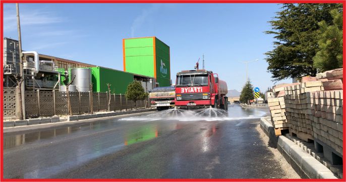 OSB’DE KAPSAMLI TEMİZLİK ÇALIŞMASI