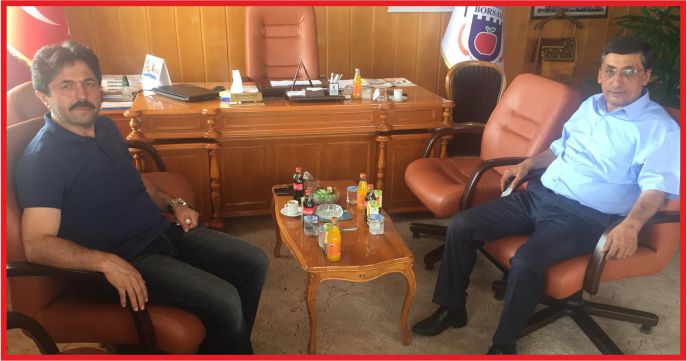 OSMAN SAĞLAM’DAN BAŞKAN EKREM ÇAVAŞ’A ZİYARET