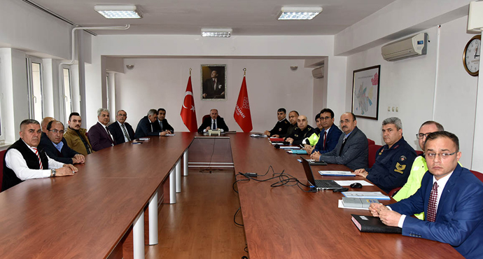 OTOBÜS KAZALARININ ÖNLENMESİ TOPLANTISI