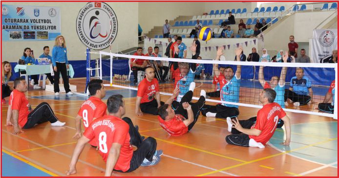 OTURARAK VOLEYBOL 1.LİG 2. ETAP MÜSABAKALARI KARAMAN’DA