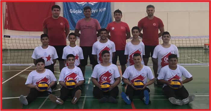 OTURARAK VOLEYBOL EĞİTİM VE GELİŞİM MİLLİ TAKIM KAMPI, KARAMAN’DA DEVAM EDİYOR