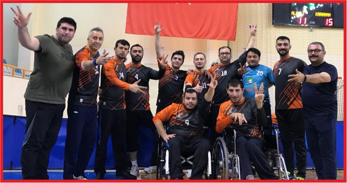 OTURARAK VOLEYBOL’DAN BÜYÜK BAŞARI