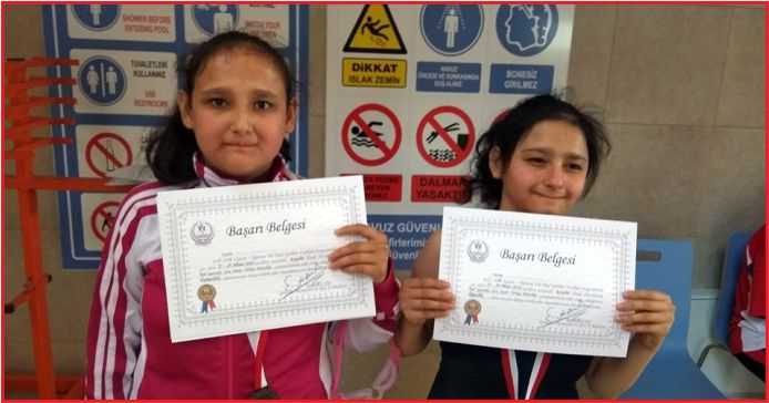 ÖZEL SPORCULARDAN YÜZME’DE TÜRKİYE DERECESİ