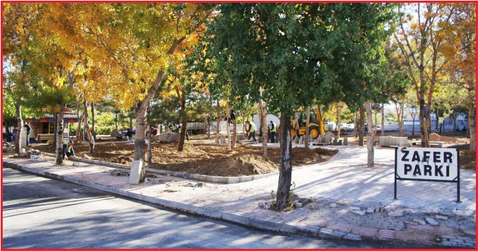 PARK YENİLEME ÇALIŞMALARI DEVAM EDİYOR