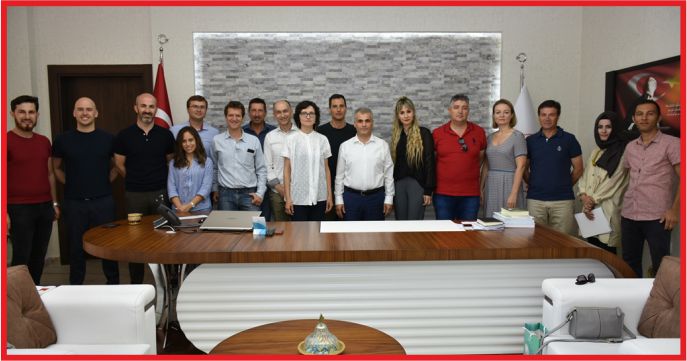 PROJE ORTAKLARINDAN İL MÜDÜRÜ KURT’A ZİYARET