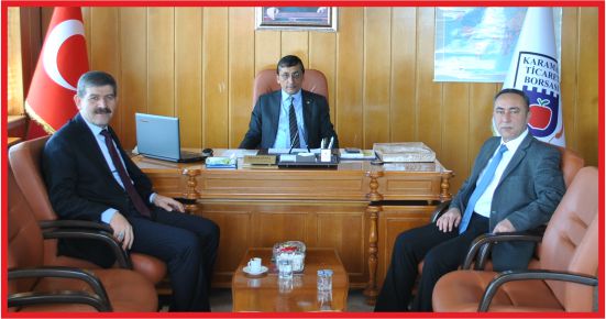 PTT BAŞMÜDÜRÜ’NDEN TİCARET BORSASINA ZİYARET