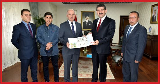 PTT TEŞKİLATINDAN VALİ MERAL’E ZİYARET