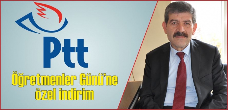 PTT'DEN ÖĞRETMENLER GÜNÜ'NE ÖZEL İNDİRİM