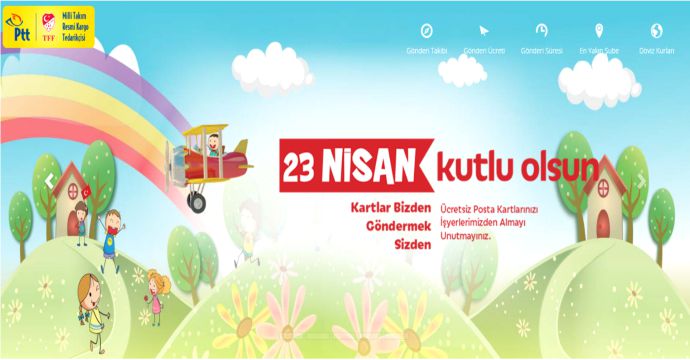 PTT’DEN TEBRİK KARTI KAMPANYASI