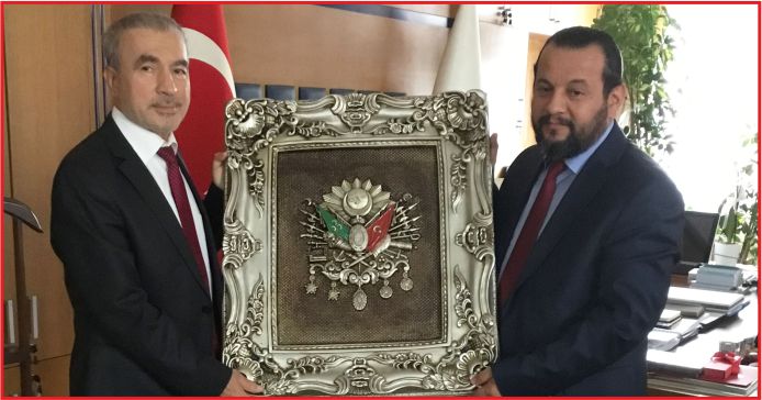 REKTÖR AKGÜL, NACİ BOSTANCI’YI ZİYARET ETTİ