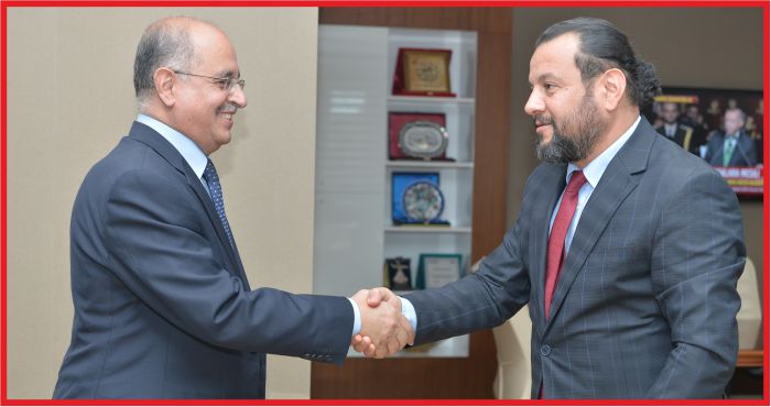 REKTÖR AKGÜL, YEMENLİ MİSAFİRLERİNİ AĞIRLADI