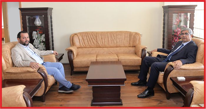 REKTÖR AKGÜL’DEN  BAŞSAVCI YILMAZ’A ZİYARET