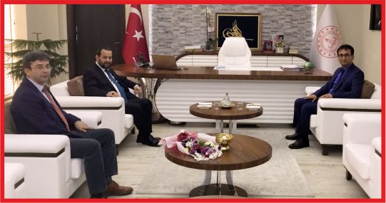 REKTÖR AKGÜL’DEN, ÇALIŞKAN’A ZİYARET