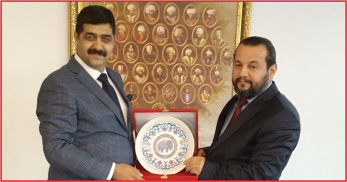 REKTÖR AKGÜL’DEN, ESAT TOKLU’YA NEZAKET ZİYARETİ