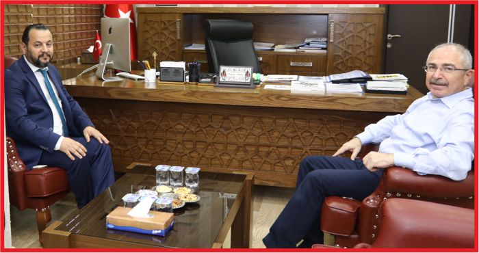 REKTÖR AKGÜL’DEN MARDİN VALİSİ YAMAN’A ZİYARET