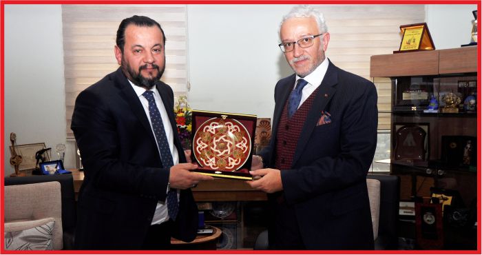 REKTÖR AKGÜL’DEN, REKTÖR ZORLU’YU ZİYARET