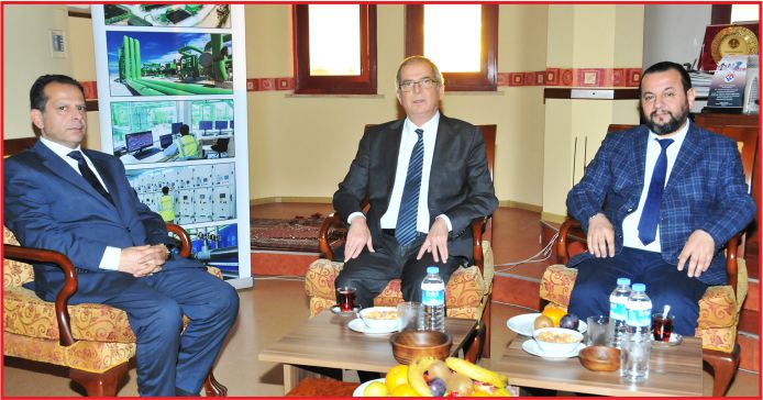 REKTÖR AKGÜL’DEN SARAY HOLDİNG’E ZİYARET