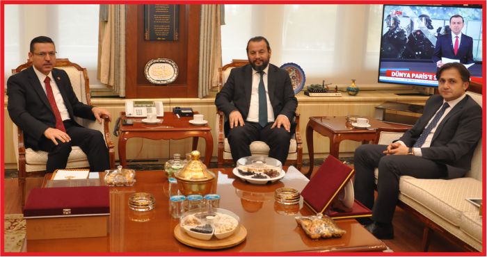 REKTÖR AKGÜL’DEN, SAYIŞTAY BAŞKANINA ZİYARET