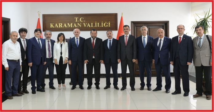 REKTÖRLERDEN VALİ MERAL'E ZİYARET