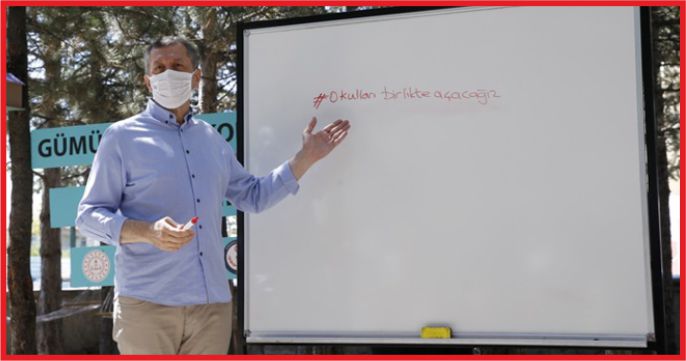 “RİSKİN OLMADIĞI KADEMELERDE OKULLARI AÇARIZ”