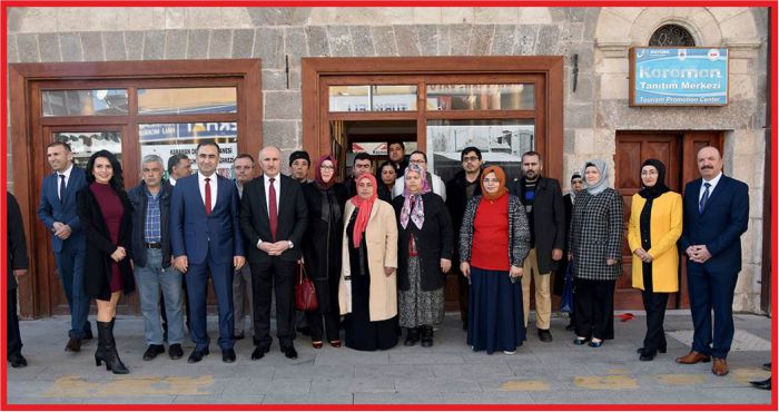 “RUHUN RENKLERİ” KONULU EL SANATLARI SERGİSİ AÇILDI