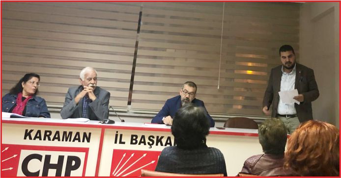 SAMİ SESAL CHP TOPLANTISINA KATILDI