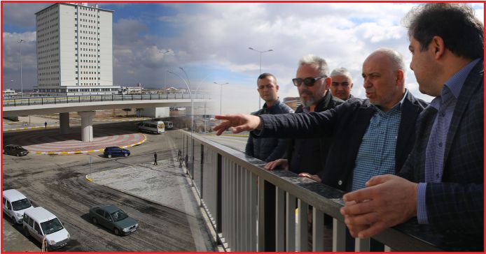 SANAYİ KÖPRÜLÜ KAVŞAĞI TRAFİĞE AÇILDI