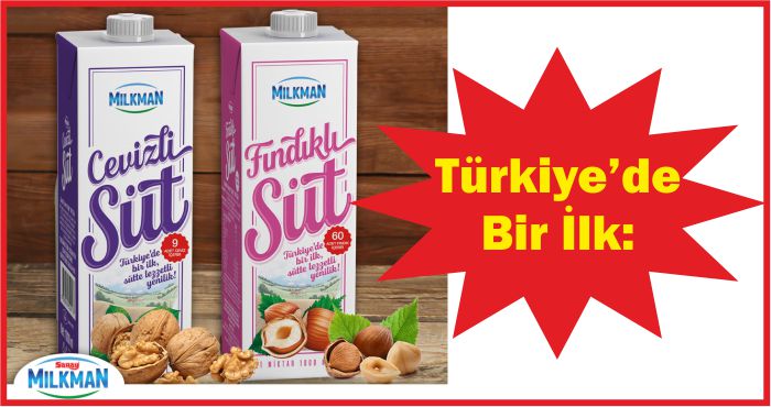 SARAY’DAN CEVİZLİ VE FINDIKLI SÜT