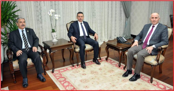 SAYIŞTAY BAŞKANINDAN VALİ MERAL’E ZİYARET
