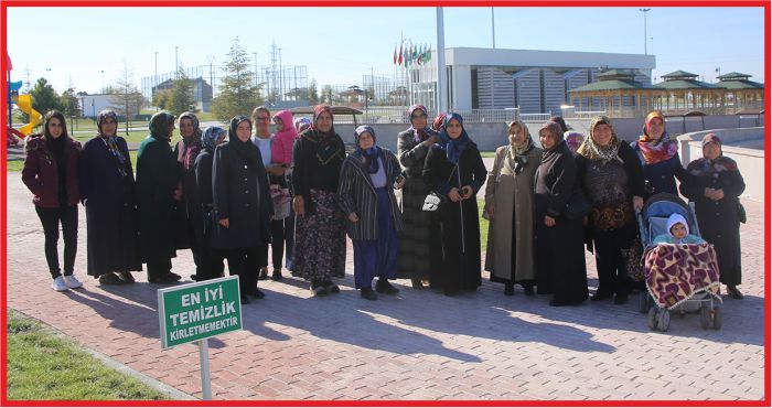 ŞEHİR GEZİLERİNE ZEMBİLLİ ALİ EFENDİ HANIMLARI KATILDI