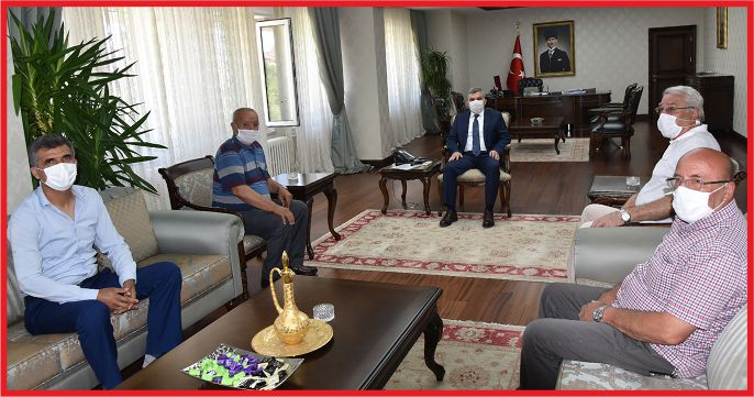 ŞEHİT AİLELERİ DERNEĞİNDEN ZİYARET