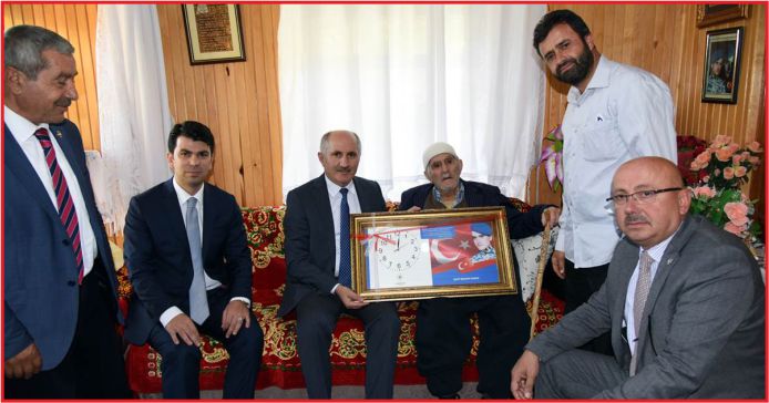 ŞEHİT AİLESİ VE KIBRIS GAZİSİNE ZİYARET