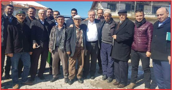 ŞEKER, KÖY ZİYARETLERİNİ SÜRDÜRDÜ