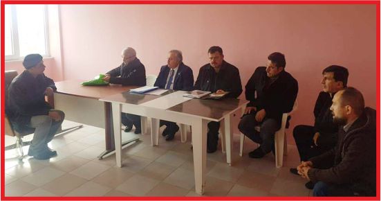 ŞEKER, KÖY ZİYARETLERİNDE BULUNDU