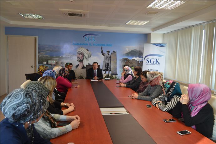 SGK’DA KADINLAR GÜNÜ KUTLANDI