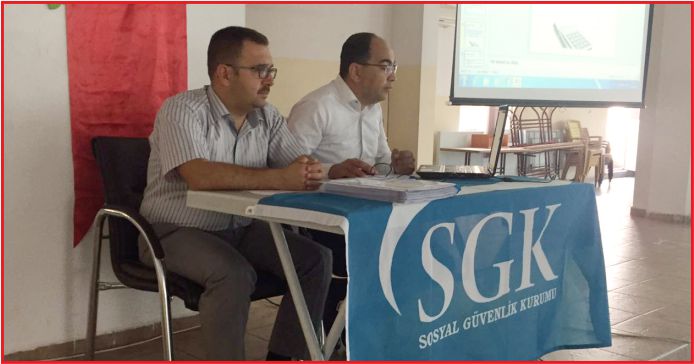 SGK’DAN SARIVELİLER’DE YAPILANDIRMA TOPLANTISI