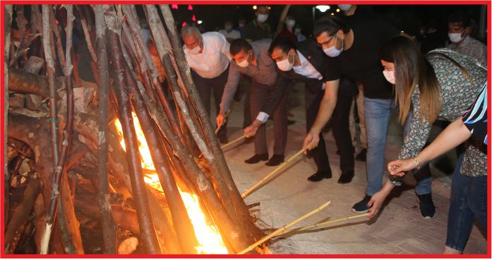 ŞÖLEN ATEŞİ YAKILDI!