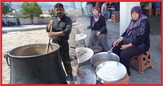 SUBAŞI MAHALLESİNDE AŞURE İKRAMI