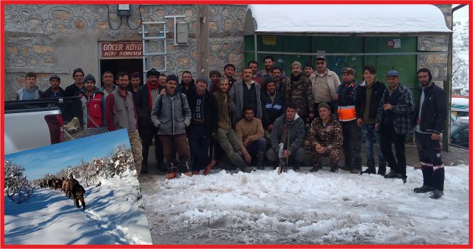 SÜREK AVLARI DÜZENLENDİ