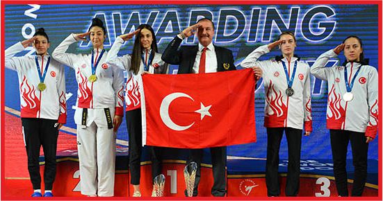 TAEKVONDO’DA AVRUPA’NIN ZİRVESİNDEYİZ