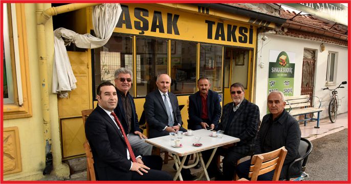 TAKSİCİ ESNAFINA ZİYARET