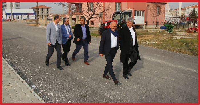 TAPDUK EMRE MAHALLESİ’NDEN BAŞKAN ÇALIŞKAN’A TEŞEKKÜR